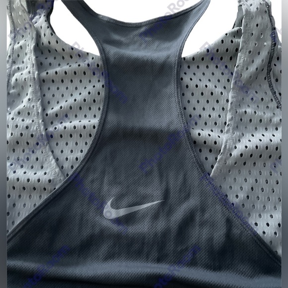 Nike Breathe 862406 Women's Reversible Tank Top Training Running Shirt Size L - Picture 6 of 8